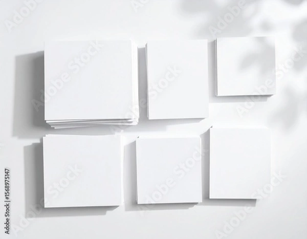 Fototapeta blank paper sheets