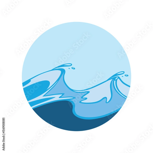 Fototapeta Make a Professional Wave Vector Art