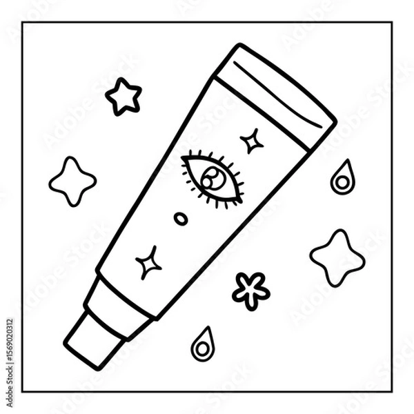 Obraz vector illustration of a white background