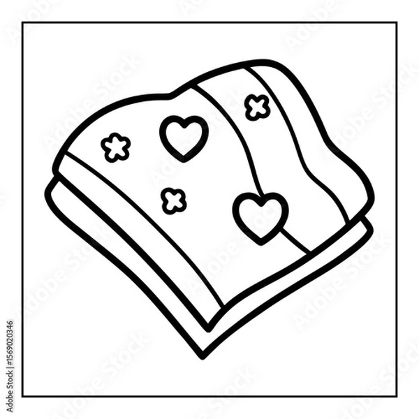 Obraz vector illustration of a white background