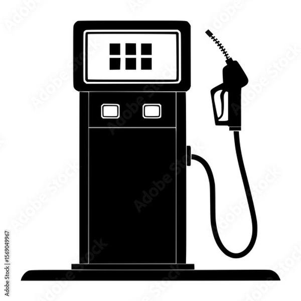 Obraz gas pump nozzle