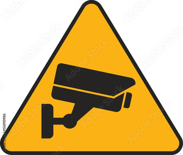 Fototapeta Security camera icon,