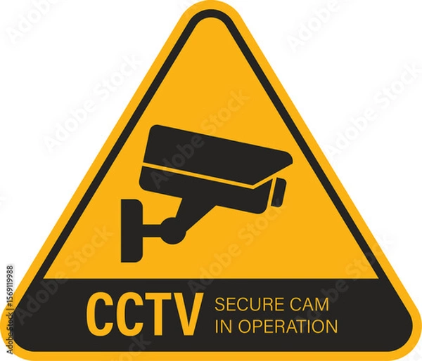 Fototapeta Security camera icon,