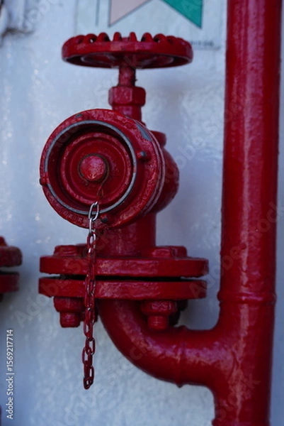 Obraz colored metal pipes