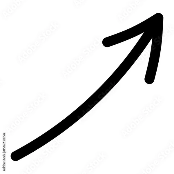 Fototapeta 手描きのスムーズな矢印。シンプルで均一なシルエット。意欲的でポジティブな方向。明解で効果的に使いやすいシリーズ。
Hand-drawn smooth arrows. Simple and uniform silhouette. Motivating and positive direction. A clear, effective and easy-to-use series.