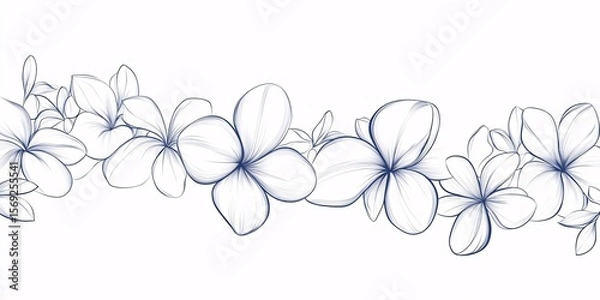 Fototapeta Vector Lily floral botanical flower. Wild spring leaf wildflower. Black and white engraved ink art on white background. Isolated lilium illustration element.