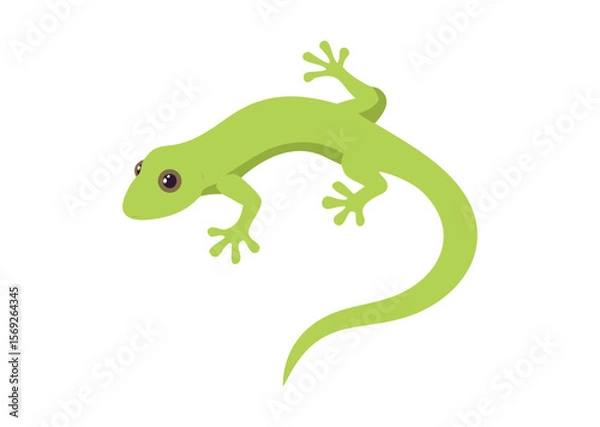 Fototapeta Lizard Vector, Lizard Icon Illustration