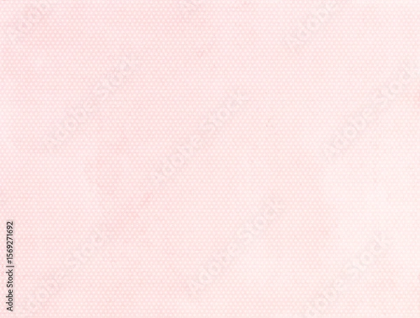 Fototapeta 水彩 小ドットテクスチャ ピンク 背景素材 春 ポップ 優しい 穏やか 明るい