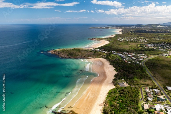 Obraz Arrawarra beaches and headland