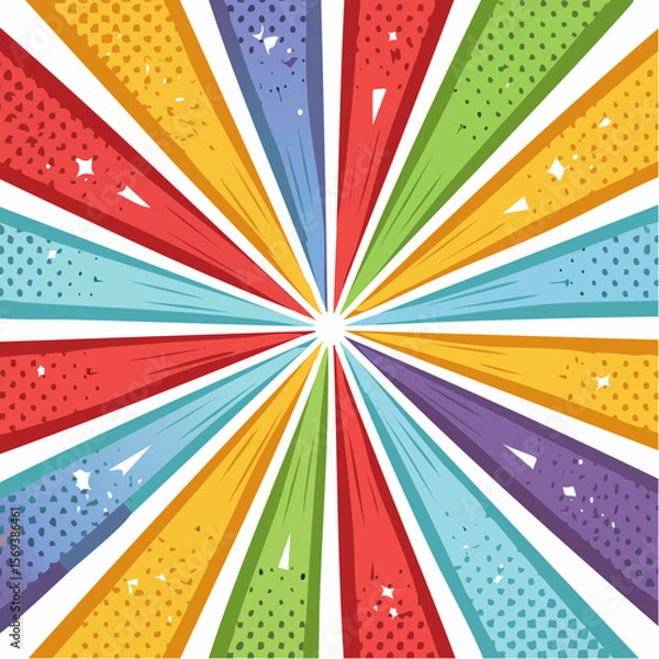 Fototapeta colorful Seamless pattern 