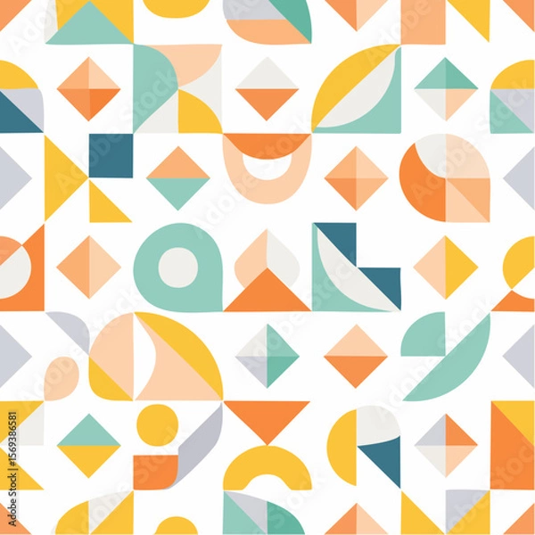 Fototapeta colorful Seamless pattern 