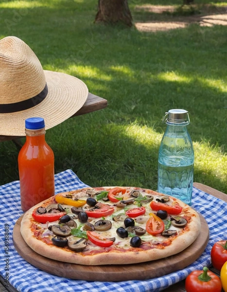 Obraz Veggie supreme pizza