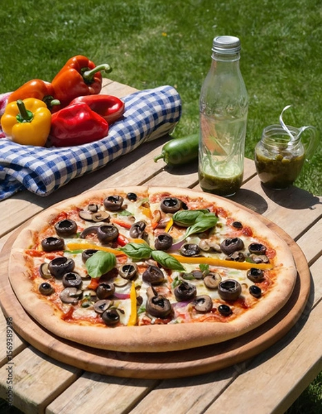 Obraz Veggie supreme pizza