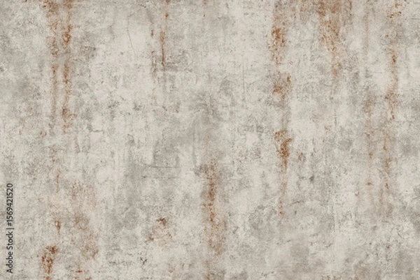 Fototapeta Rustic Concrete Texture with Rust Stains Grunge Background