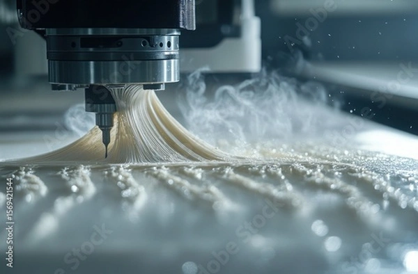 Fototapeta CNC Machine Precision Carving