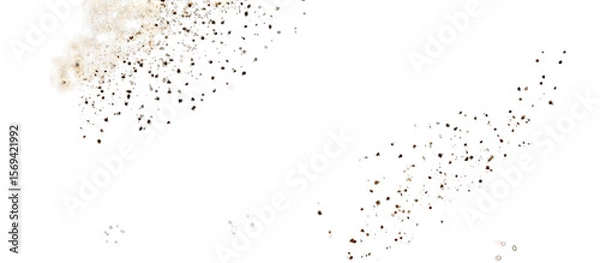 Obraz Abstract pixelated map