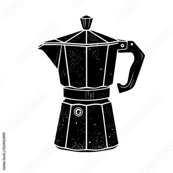 Obraz coffee maker vector illustration
