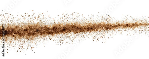 Obraz Long, streaked, granular cosmic dust cloud