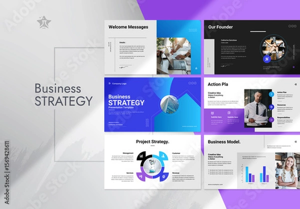 Obraz Business Strategy Presentation