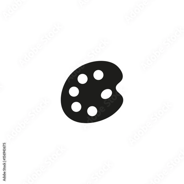 Fototapeta paint pallette