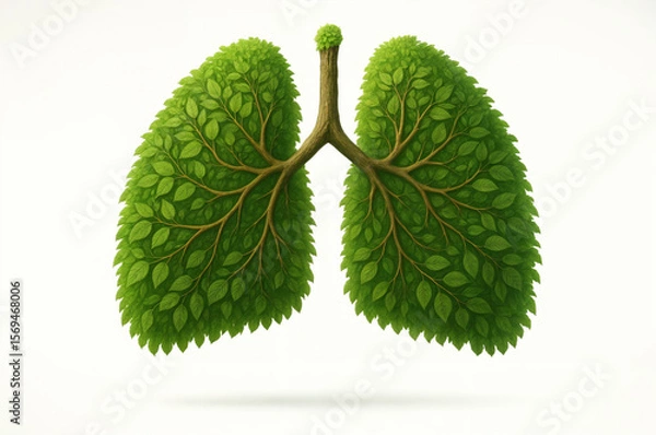 Obraz Eco Lungs Tree Illustration