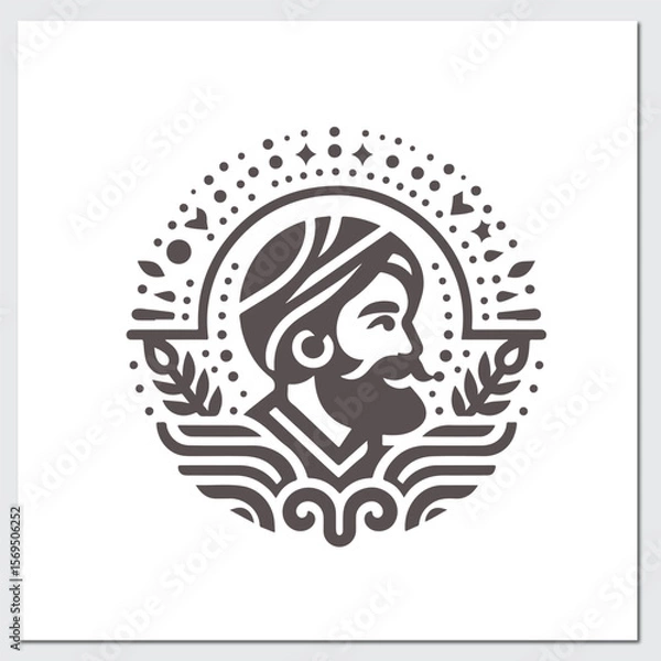 Fototapeta face of the person