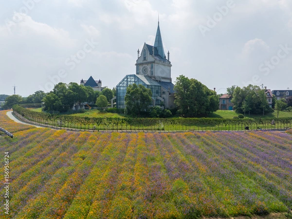 Obraz Wuhan Hua Bo Hui Scenic Spot Spring Scenery