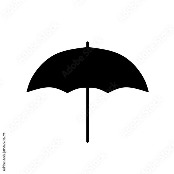 Fototapeta umbrella icon. Umbrella icon vector illustration. Umbrella symbol collection. Umbrella icon. Vector illustration.