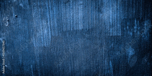 Fototapeta dark blue abstract texture cement concrete wall background