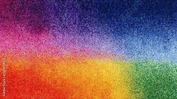 Fototapeta Seamless Prism Rainbow Gradient Backdrop with Smooth Transition