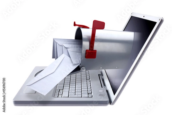 Obraz E-mail i skrzynka pocztowa