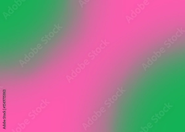Obraz Pink and Green Blur Gradient Background