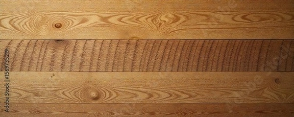 Fototapeta Warm Golden Wood Grain Texture Close-Up of Rich, Unprocessed Natural Wood, Ideal for Carpentry, Woodworking Projects, and Nature-Inspired Designs