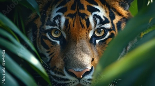 Fototapeta portrait of a tiger