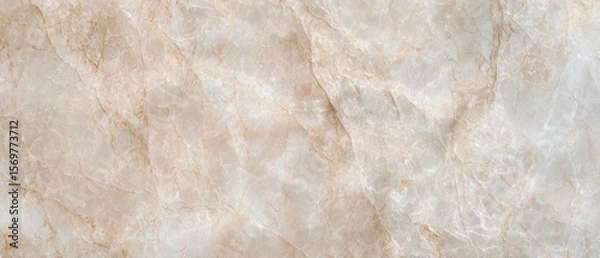 Fototapeta The elegant marble texture with a warm beige tone and natural patterns.