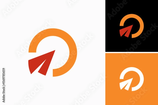 Fototapeta Target Arrow Vector Logo Premium 