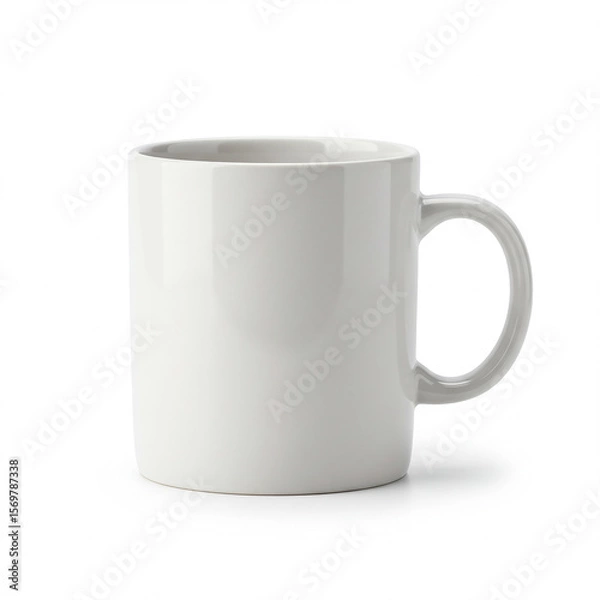 Obraz White Coffee Cup Mockup