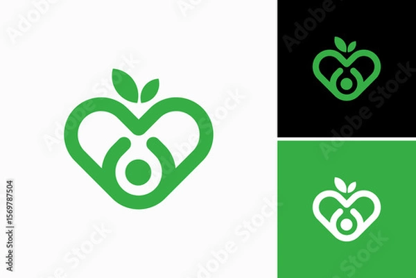 Fototapeta Healthy Vector Logo Premium 