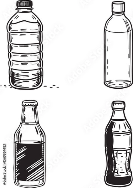 Obraz Adobe Illustrator Artwork bottle eps