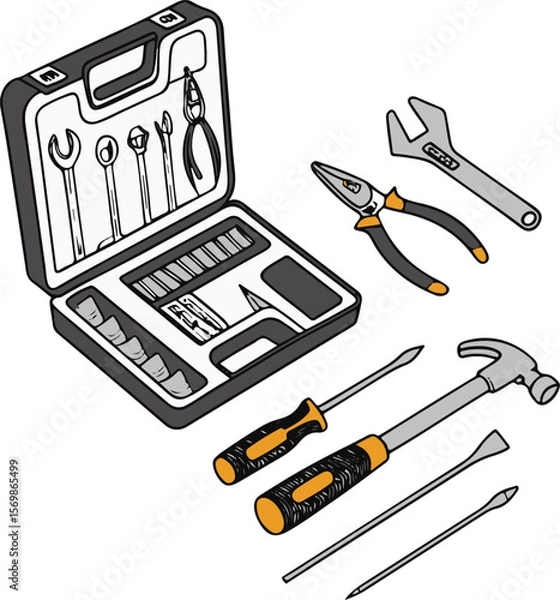 Obraz Adobe Illustrator Artwork hardware instrument