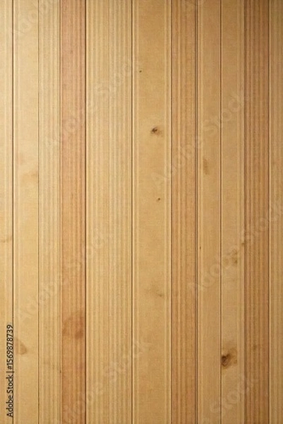 Fototapeta Warm Neutral Wood Paneling Background Rustic Elegance for Presentations & Websites
