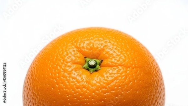 Obraz Top View of Fresh Ripe Orange