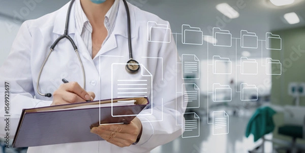 Obraz Med pro organizing patient files