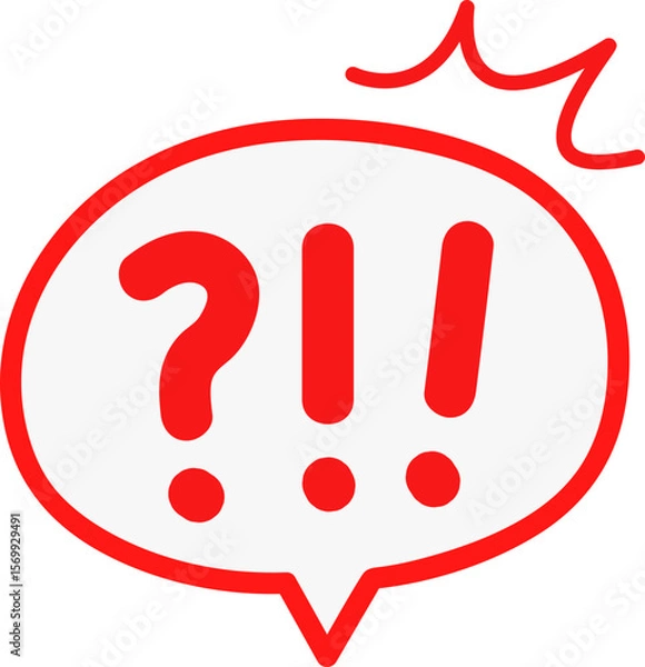 Obraz 놀람 효과 말풍선