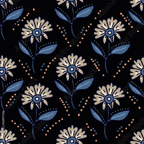 Obraz seamless floral pattern