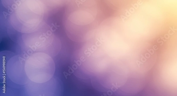 Obraz Romantic Periwinkle Shibori Bokeh Background