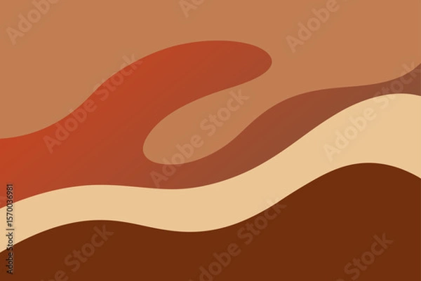 Fototapeta Muted Earth Color Organic Composition