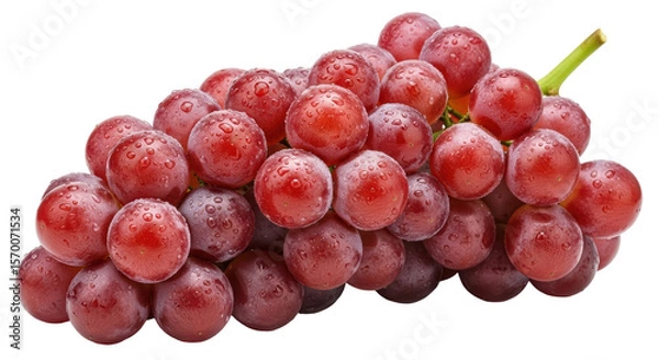 Obraz Isolated Red Grapes