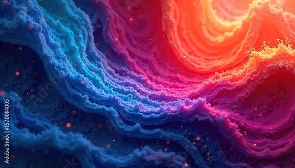 Fototapeta Dynamic Swirling Textures Abstract Shear Background for Bold Modern Designs. Ideal for Websites, Presentations, and Graphic Design Projects seeking a sophisticated aesthetic.