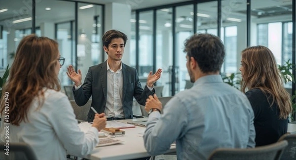Fototapeta Vegan cafe menu displayed on a wooden easel with brunch and desserts listed clearly on the menu